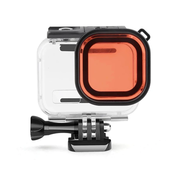 Sanger GO181 Gopro Hero 9 Black Kırmızı Filtre - Resim 2