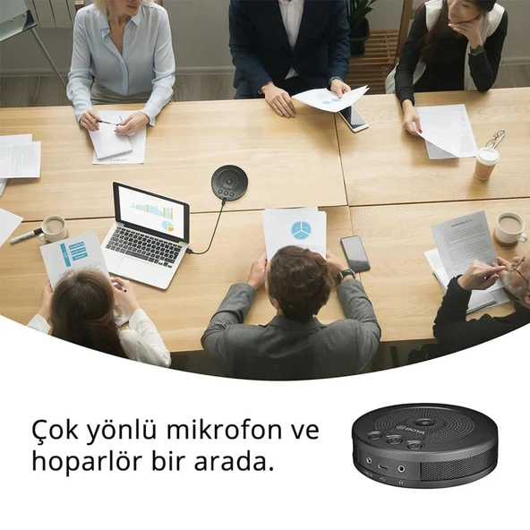 Boya BY-BMM400 Hoparlörlü USB Konferans Mikrofonu - Resim 3