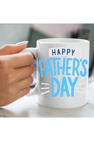 Babalar Gününe Özel Bardak - Baba Bardağı - Babaya Bardak ürün görseli