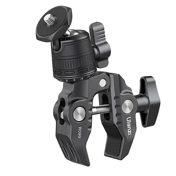 Ulanzi R099 Clamp Mount Mini Ball Head ürün görseli