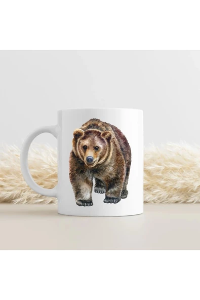 Ayı Model Bardak - Ayılı Bardak ürün görseli