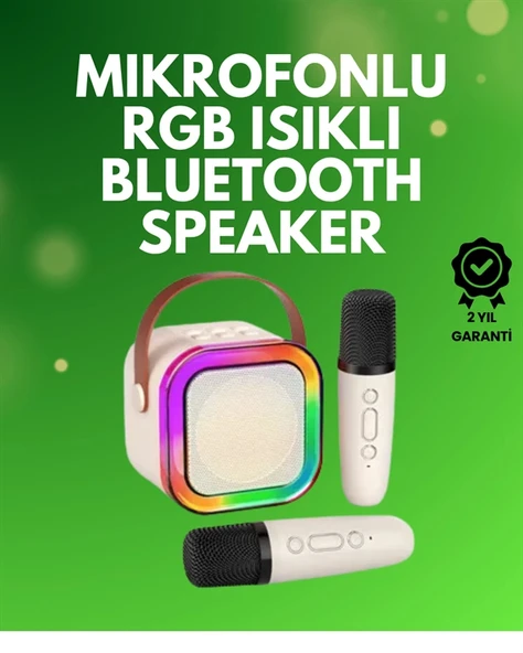 Taşınabilir Bluetooth Karaoke Sistemi – Geniş Pil Kapasitesi ürün görseli