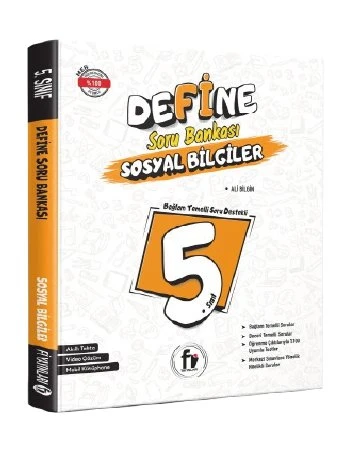 5.SINIF DEFİNE SOSYAL BİLGİLER SORU ürün görseli 1