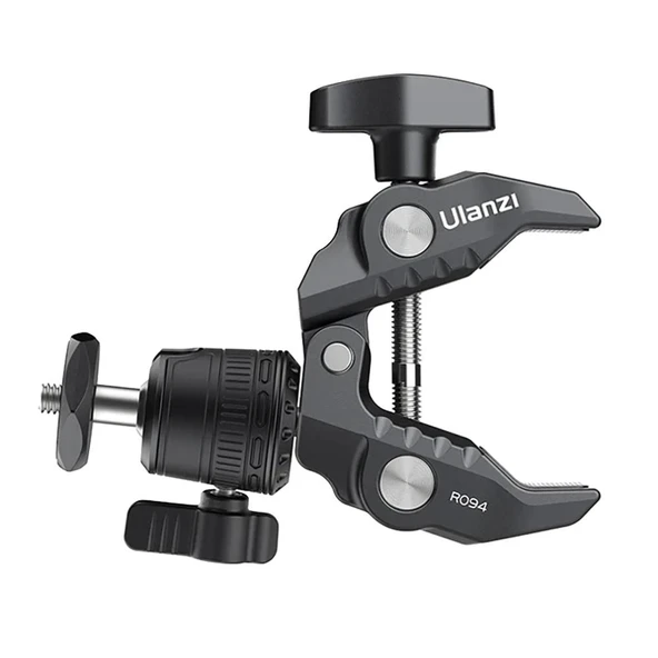 Ulanzi R099 Clamp Mount Mini Ball Head - Resim 3