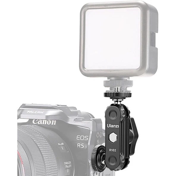 Ulanzi R102 Ball Head Magic Arm Hareketli Kol - Resim 3