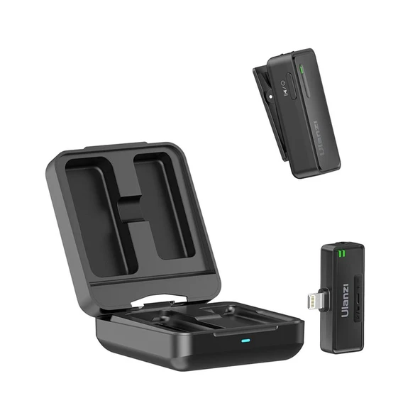 Ulanzi UW-MIC Kablosuz Kayıt Yaka Mikrofonu - Lightning - Resim 3