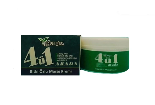 Umut Şifa 4 ü 1 Arada Bitki Özlü Masaj Kremi