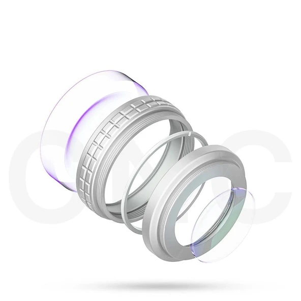 Ulanzi WL-2 Sony ZV-1 Geniş Açı & Makro Lens Beyaz - Resim 3