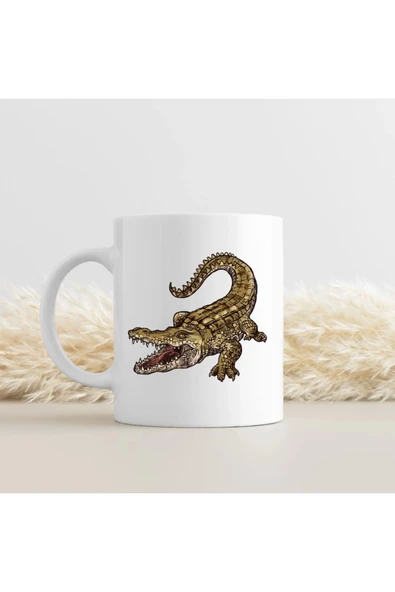 Timsah Model Bardak - Timsahlı Bardak ürün görseli