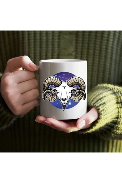 Koç Burcu Bardak - Koç Bardağı ürün görseli