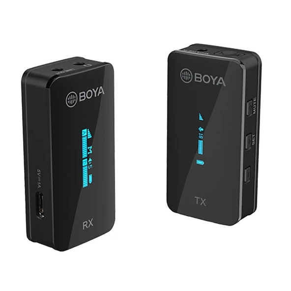 Boya BY-XM6-S1 Kablosuz Yaka Mikrofonu - Resim 2