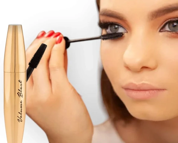 Cashmere Gold Volume Blast Maskara Black 14 Ml - Resim 2