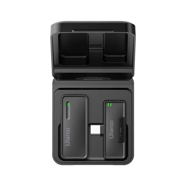 Ulanzi UW-MIC Kablosuz Kayıt Yaka Mikrofonu - Type-C - Resim 4