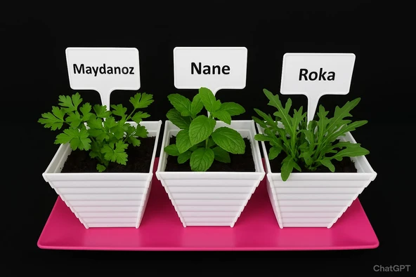 Evde Salata Yetiştirme Kiti - Resim 2