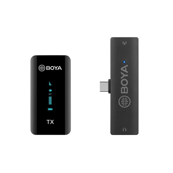 Boya BY-XM6-S5 Kablosuz Yaka Mikrofonu - Type-C ürün görseli