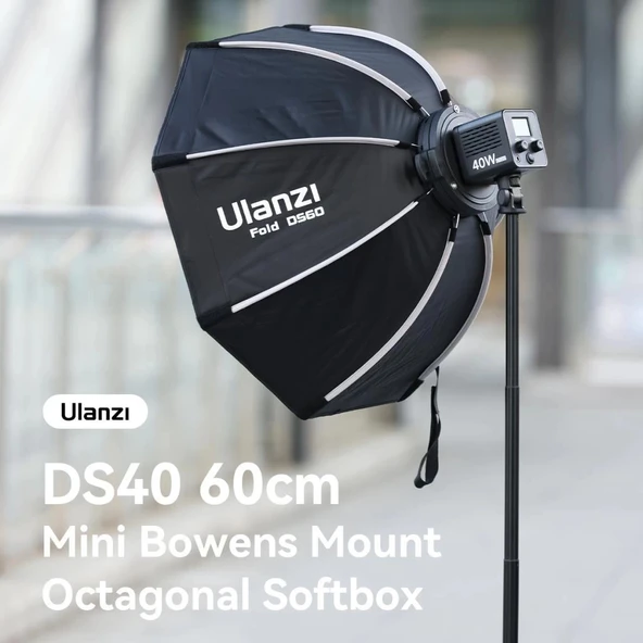 Ulanzi 60cm Mini Bowens Quick Release Octagon Softbox - Resim 3