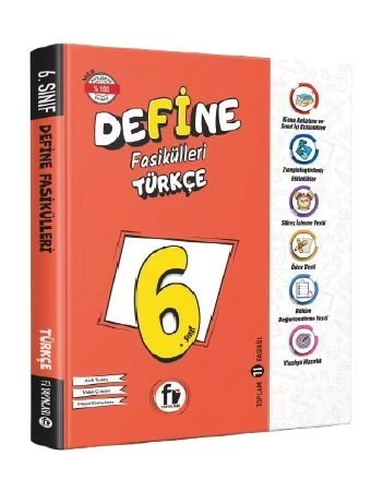 6.SINIF DEFİNE TÜRKÇE FASİKÜL ürün görseli 1