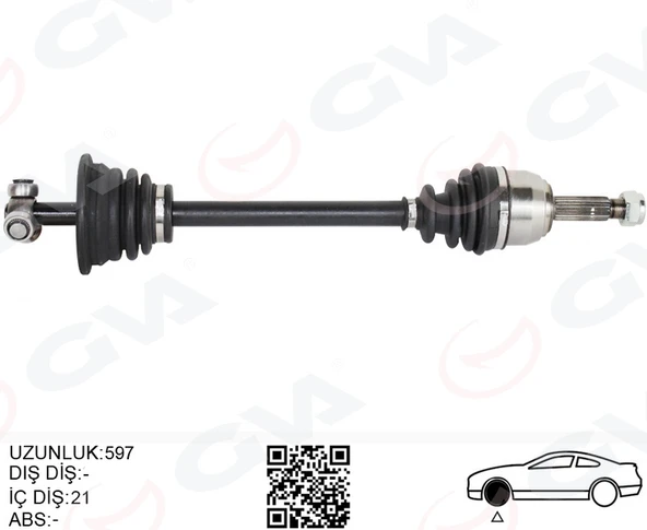 ÖN AKS SOL RENAULT EXPRESS F40.G40 1.9 D 85-98 7701351937-8200323960-7701351195 ürün görseli