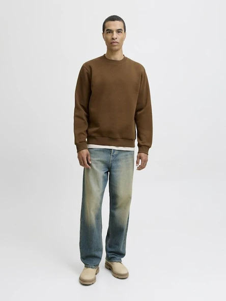 Jack Jones Bradley Erkek Sweat 12249341 - Resim 2