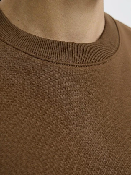 Jack Jones Bradley Erkek Sweat 12249341 - Resim 7