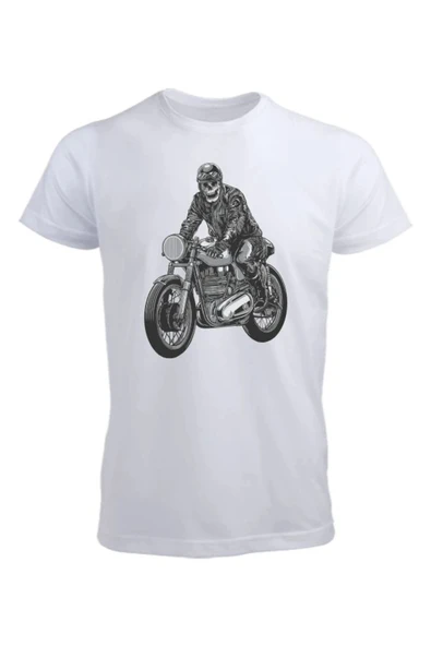 Motorcu Tasarımlı Tişört ürün görseli