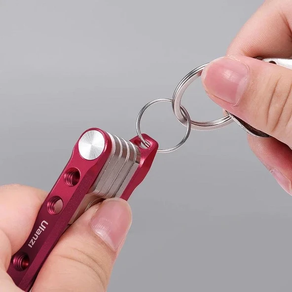 Ulanzi CM029 9'u 1 Arada Tornavida ve Anahtarlar Katlanır Alet Seti - Resim 4