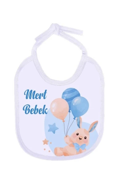 Kişiye Özel Bebek Önlüğü - İsime Özel Mama Önlüğü - İsimli Bebek Önlüğü - Resim 2