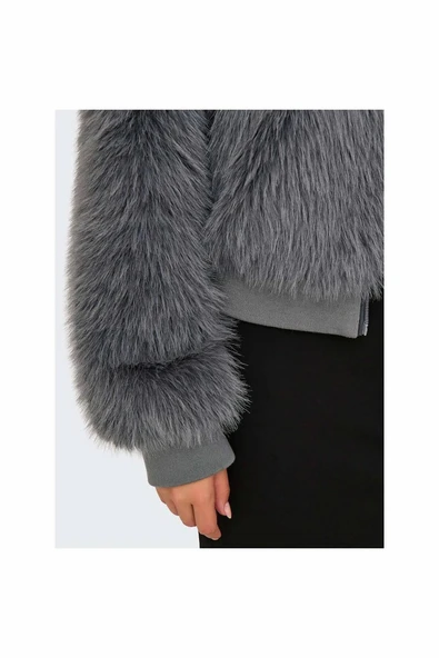 Only Manny Faux Bomber Kadın Ceket 15322405 - 5