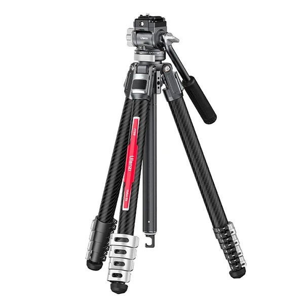 Ulanzi TT09 VideoGo Carbon Fiber Travel Video Tripod - 1