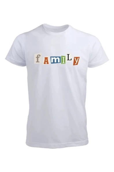Aile Tasarımlı Tişört ürün görseli