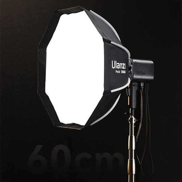Ulanzi DS60 60cm Bowens Mount Octagon Softbox L067 - Resim 4