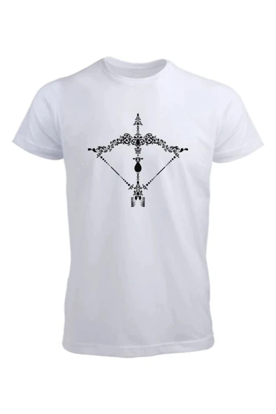 Ok ve Yay Baskılı Tişört ürün görseli