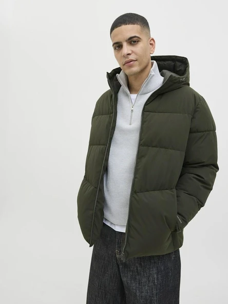 Jack Jones Global Puffer Erkek Ceket 12283517 - 3