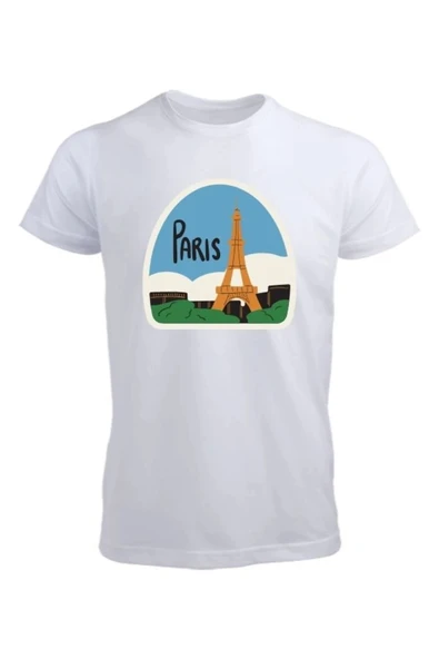 Paris Temalı Tişört ürün görseli