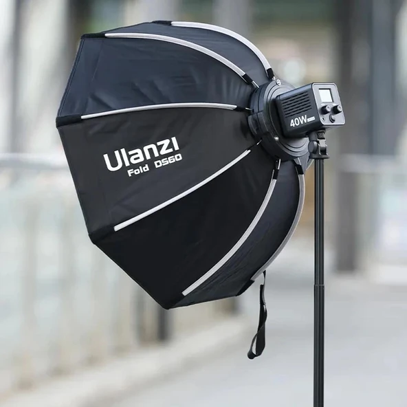 Ulanzi 40cm Mini Bowens Mount Qr Octagon Softbox - Resim 3