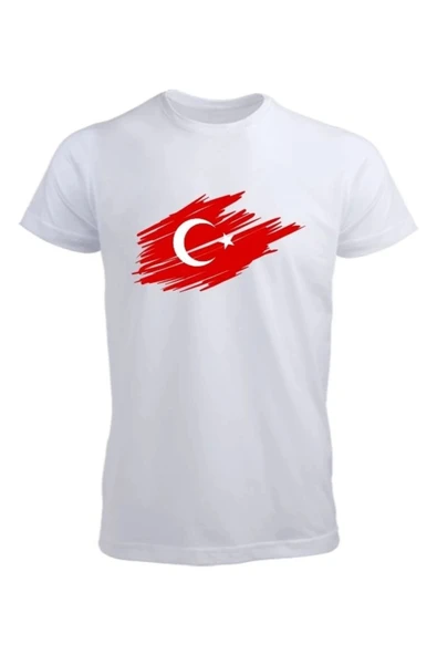 Türk Bayraklı Tişört ürün görseli