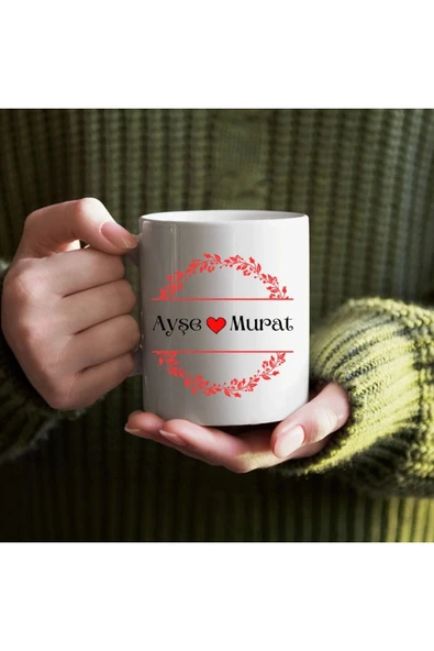 Kişiye Özel İsim Yazılı Bardak - Sevgiliye Özel Bardak ürün görseli