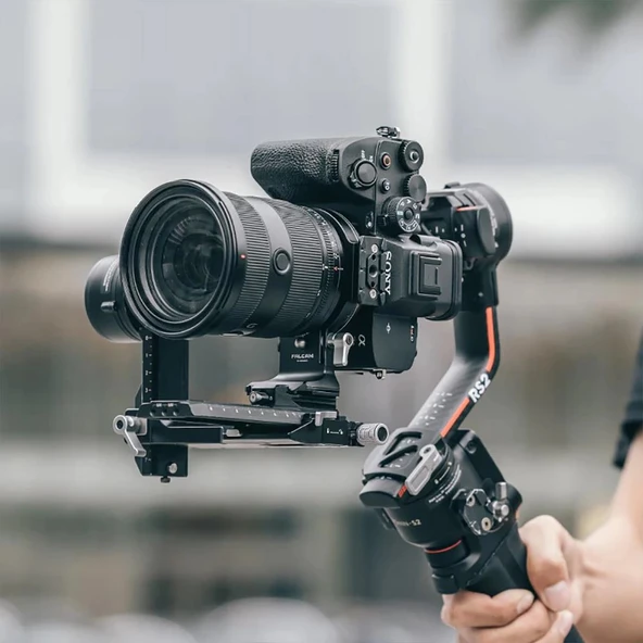 Falcam Sony E Mount İçin Yataydan Dikeye QR Yarım Kafes - Resim 3