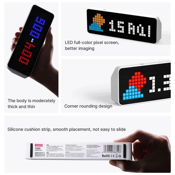 Ulanzi TC001 Smart Pixel Saat - 4