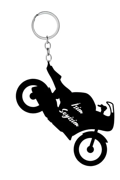 Kişiye Özel Motor Anahtarlığı - İsim Yazılı Anahtarlık ürün görseli