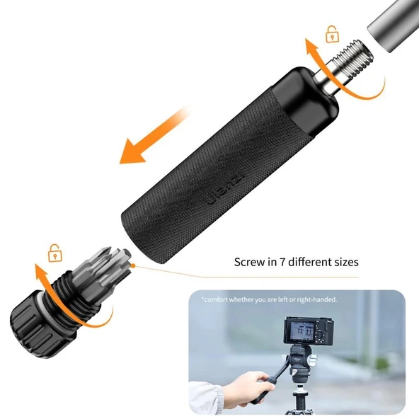 Ulanzi EH09 Inverted Ball Head Video Tripod Başlığı - Resim 4