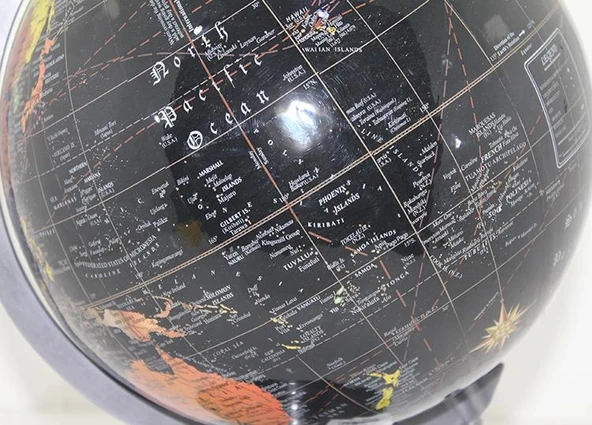 Dünya Yerküre Harita Dekoratif Hediyelik - Resim 2