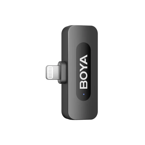 Boya BY-V3 İki Kişilik Iphone 11/12/13/14 Lightning Uyumlu Kablosuz Yaka Mikrofonu - Resim 3