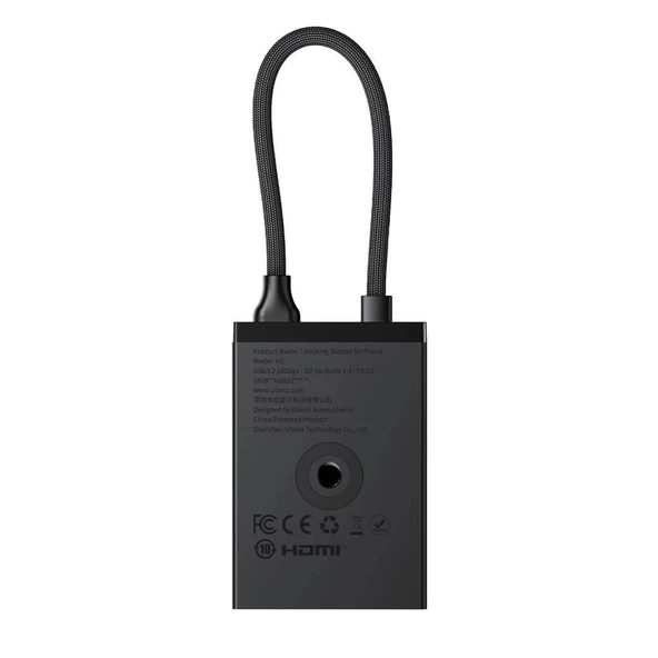 Ulanzi H1 4'ü 1 Arada USB-C Medya Hub - Resim 4