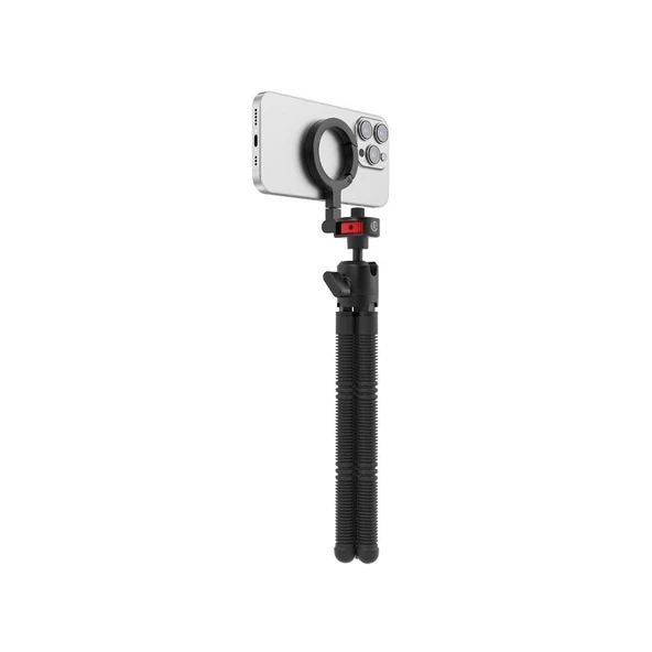Ulanzi MT30 Mıknatıslı Karabinalı Esnek Tripod T137 - Siyah - 4