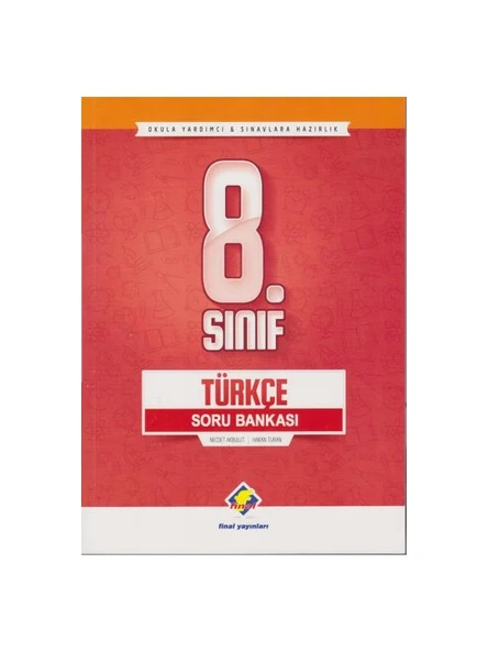 Final Yayınları 8. Sınıf Türkçe Soru Bankası - Yeni - Necdet Akbulut - Hakan Turan ürün görseli