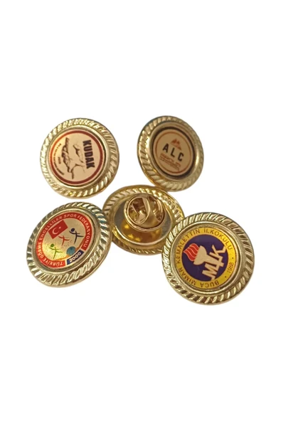 Kişiye Özel Rozet - Logolu Metal Rozet - Kişiye Özel Metal Rozet - Logolu Rozet ürün görseli