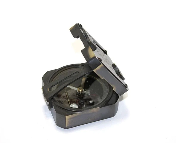 Pirinç Pusula Dekoratif Hediyelik ürün görseli 1