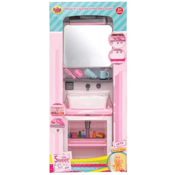 Kutuda Aynalı Lavabo Seti - Resim 2