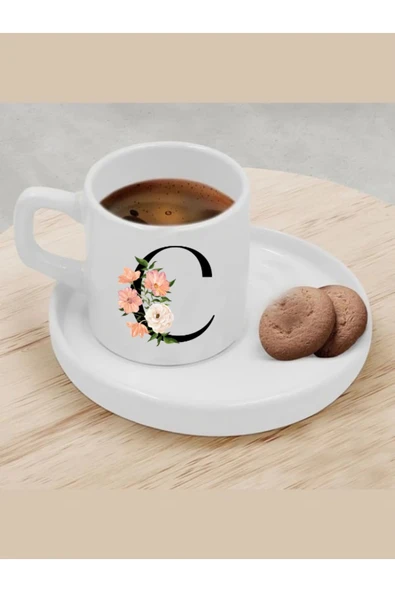 Türk Kahvesi Fincanı C Harfi Fincan ürün görseli